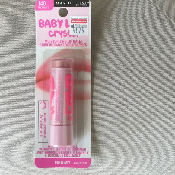 New 3 for $14 Maybelline baby lips/ Chapsticks. Clear, coral, and pink - Picture 3 of 6